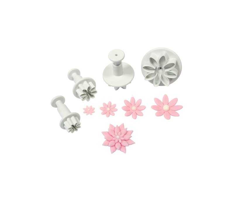 PME Daisy Marguerite Plunger Cutters- 4 Pack