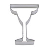 R&M Margarita Glass Cookie Cutter 4"