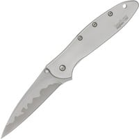 Kershaw Leek Assisted Open- Stainless  Handle, Composite Blade