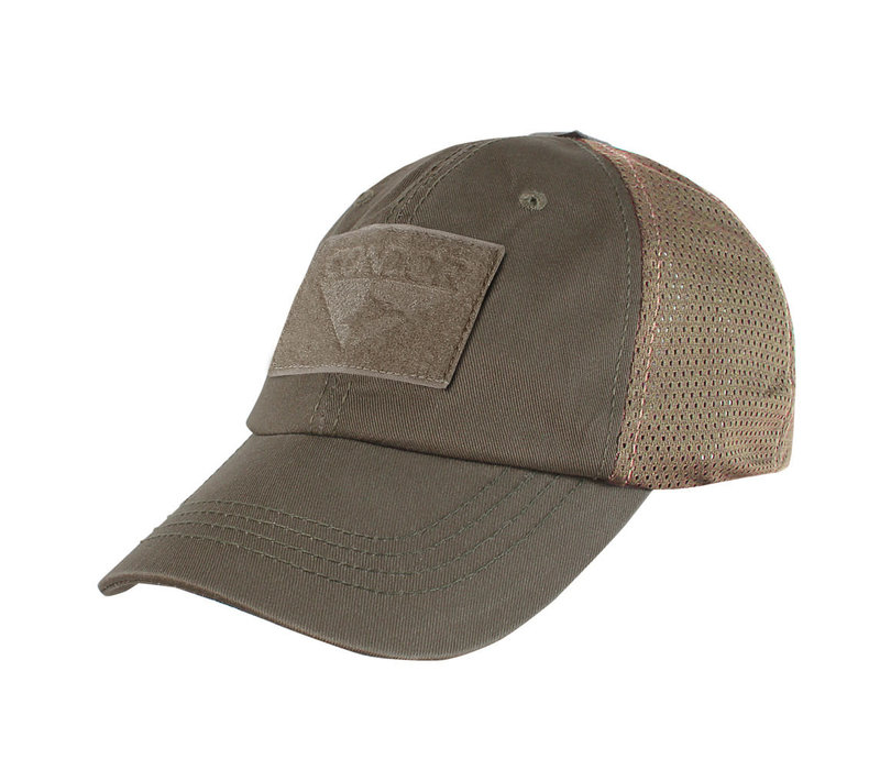 TCM-019-- Condor Outdoor Mesh Tactical Cap - Brown