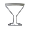 R&M Martini Glass Cookie Cutter 4"