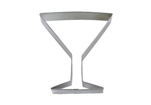 R&M R&M Martini Glass Cookie Cutter 4"