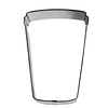 R&M Travel Mug Cookie Cutter 4"