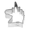 R&M R&M Mini Unicorn Head Cookie Cutter 1.75"