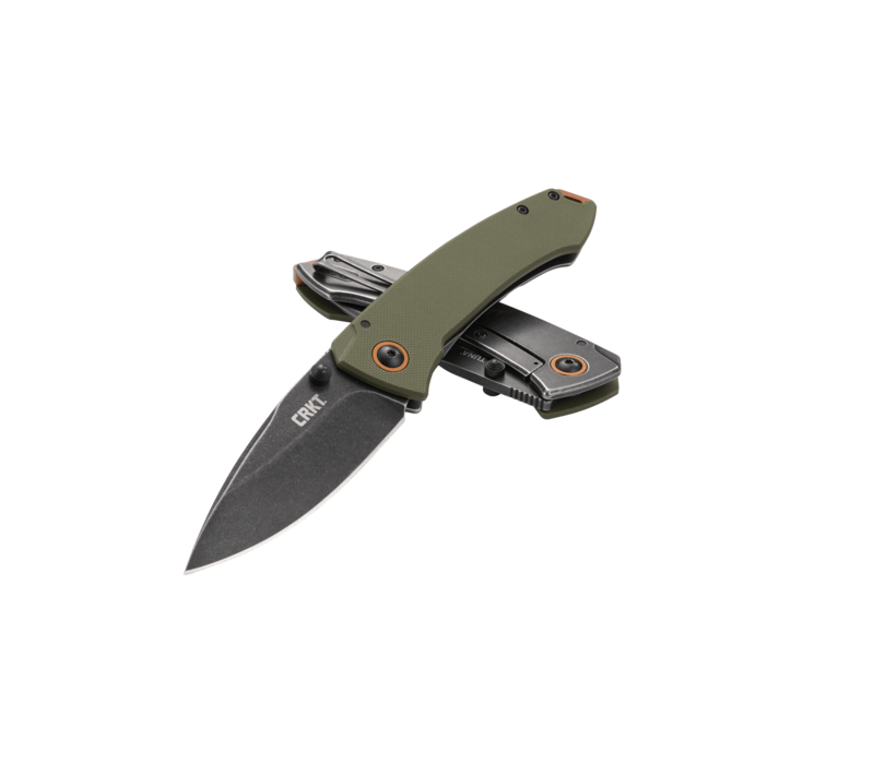 CRKT Tuna with OD Green G10 handle