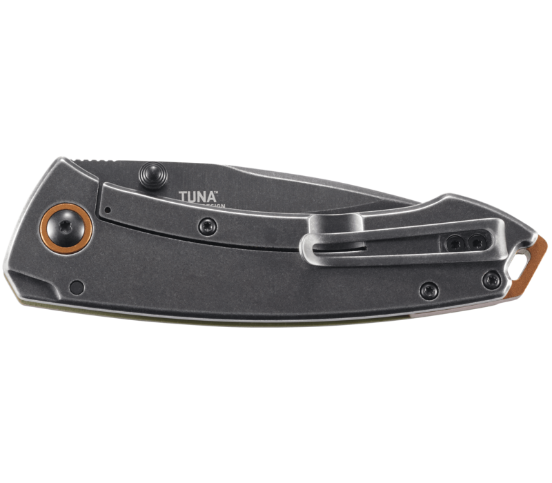 CRKT Tuna with OD Green G10 handle