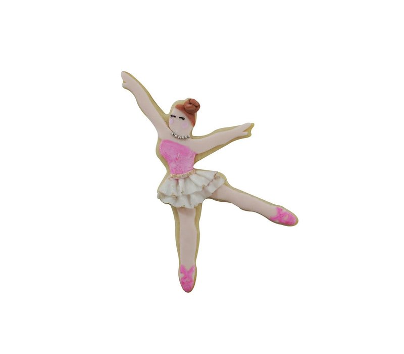 R&M Ballerina Cookie Cutter 4.5"