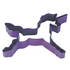 R&M R&M Unicorn Cookie Cutter 5.25"-  Purple