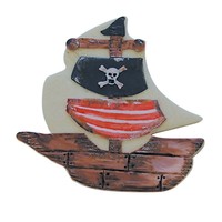 R&M Pirate Ship Cookie Cutter 4.5"