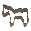 R&M (discontinued) R&M Horse Cookie Cutter 4"- Brown