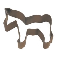 (discontinued) R&M Horse Cookie Cutter 4"- Brown