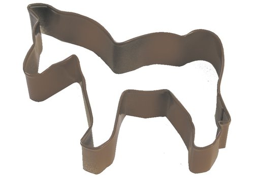 R&M (discontinued) R&M Horse Cookie Cutter 4"- Brown
