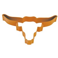 (Discontinued) R&M, Longhorn Orange Cookie Cutter 6"