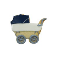(discontinued) 1149/DS--R&M, Daffodil Baby Carriage CC 4" (Single)