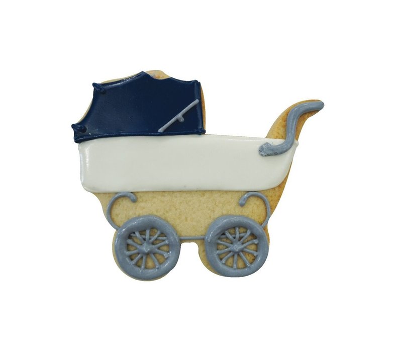 (discontinued) 1149/DS--R&M, Daffodil Baby Carriage CC 4" (Single)