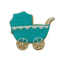 (discontinued) 1149/DS--R&M, Daffodil Baby Carriage CC 4" (Single)