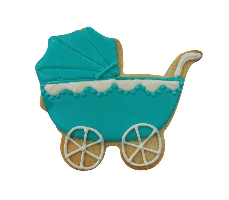(discontinued) 1149/DS--R&M, Daffodil Baby Carriage CC 4" (Single)