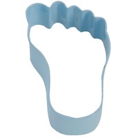(discontinued) R&M Foot Cookie Cutter 3.5" - Blue