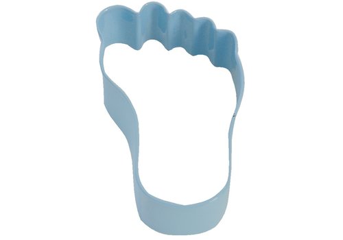 R&M R&M Foot Cookie Cutter 3.5" - Blue