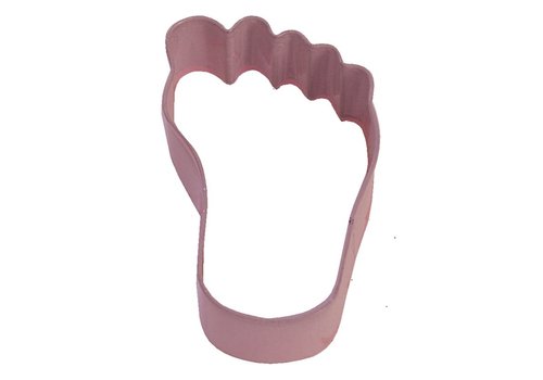 R&M R&M Foot Cookie Cutter 3.5" - Pink