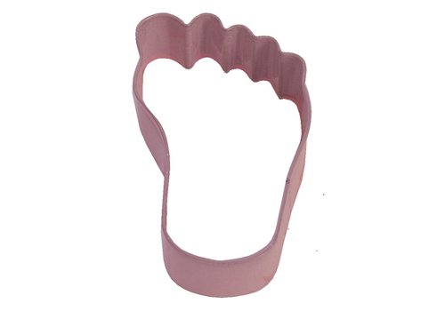 R&M R&M Foot Cookie Cutter 3.5" - Pink R&M R&M Foot Cookie Cutter 3.5" - Pink