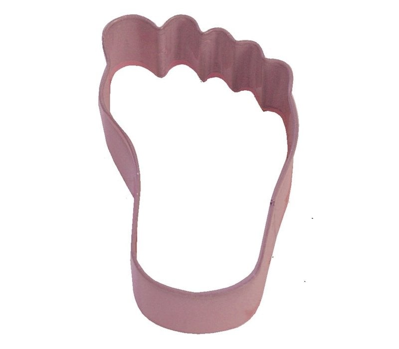 R&M Foot Cookie Cutter 3.5" - Pink