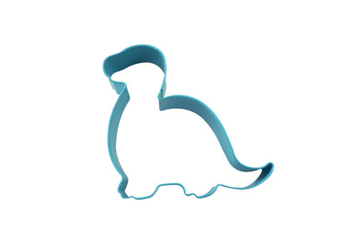 R&M R&M Baby Brontosaurus Cookie Cutter 4.5"- Blue