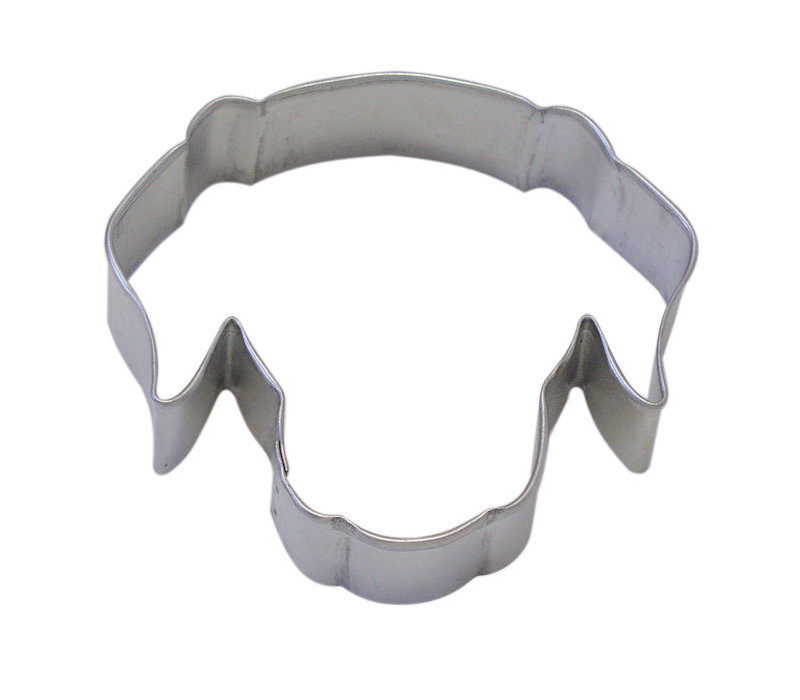 R&M Dog Face Cookie Cutter 3.5"