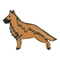 R&M German Shepherd Cookie Cutter 5.25"