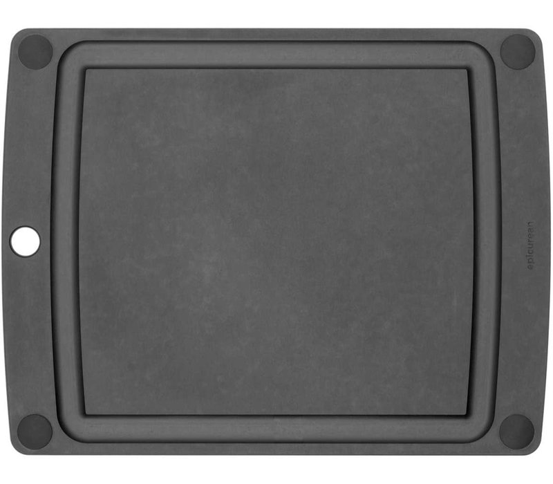 Epicurean, Slate Cutting Board with black sticky feet - 11.5" x 9"