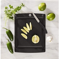 Epicurean, Slate Cutting Board with black sticky feet - 11.5" x 9"