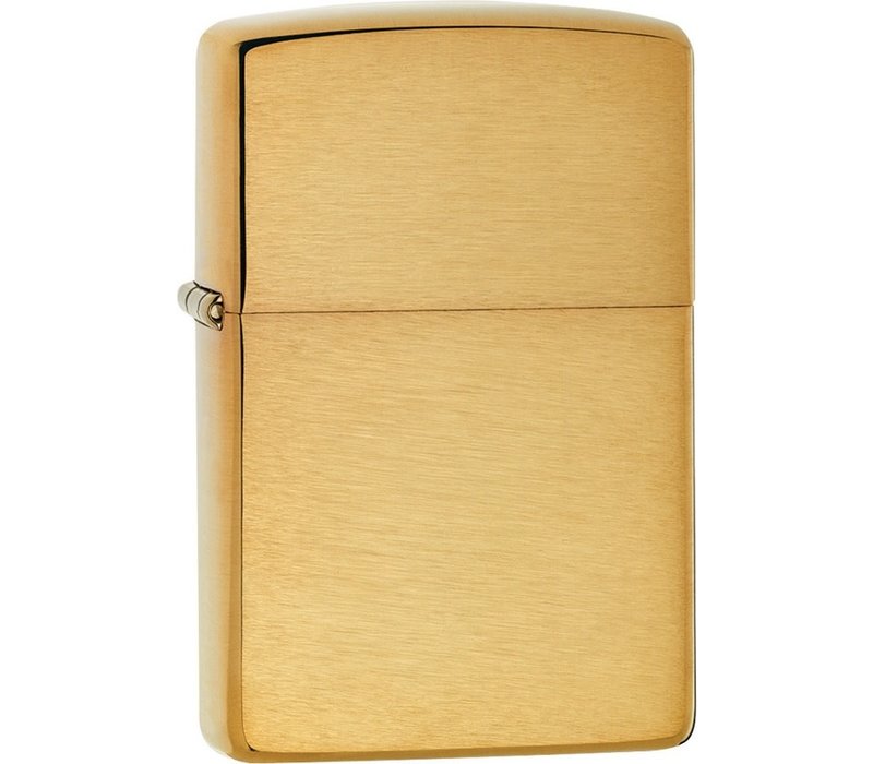 ZO11057--Zippo, Armor Brushed Brass