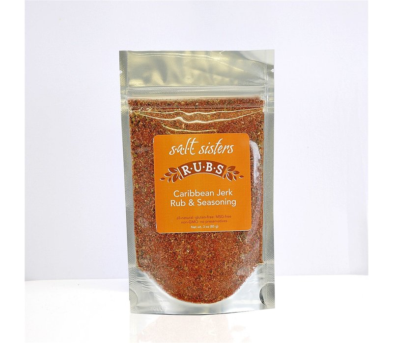 S.A.L.T. Sisters Caribbean Jerk Rub & Seasoning- 3 oz
