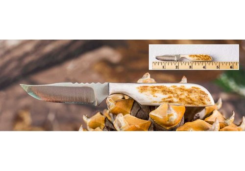 Anza Knives Anza, MINI-FE Elk Handle Crossdraw Sheath
