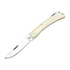 ABKT - American Buffalo Knife & Tool ABKT Roper Series Tumbleweed  Lockback- White Bone & 1065 Carbon Steel