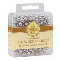 Mrs. Anderson's Baking 6 ft Stainless Steel Pie Weight Chain