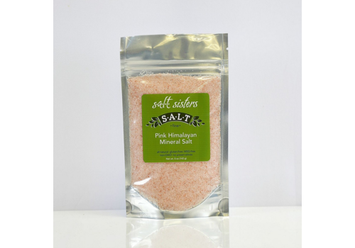 S.A.L.T. Sisters Pink Himalayan Mineral Salt fine 5 oz