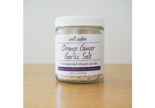 S.A.L.T. Sisters Orange Ginger Garlic Salt 3.7 oz
