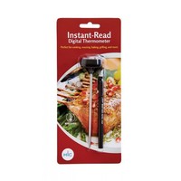 HIC Roasting Instant-Read Digital Meat Thermometer- Shatterproof LCD Display