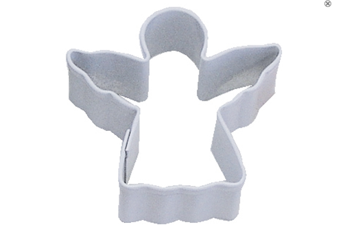 R & M International Corp R&M Mini Angel Cookie Cutter 1.75"-White