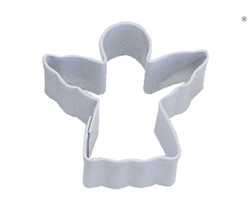 R&M Mini Angel Cookie Cutter 1.75"-White