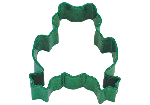 R&M (discontinued) R&M Frog Cookie Cutter 3" - Green