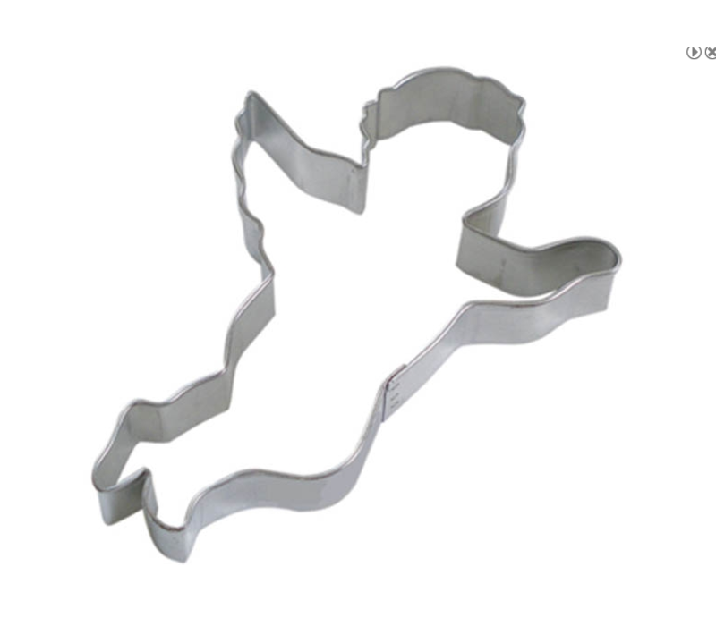 (discontinued) R&M Cupid Cookie Cutter 4.5"