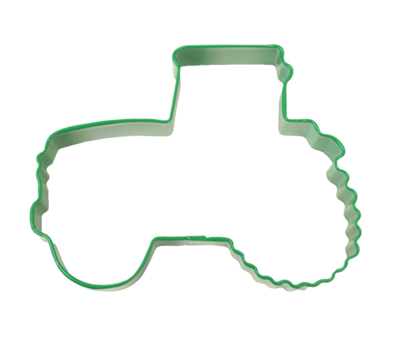 R&M Tractor Cookie Cutter 4.25" -Green