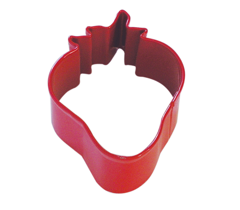 (discontinued) R&M Strawberry Cookie Cutter 3" - Red