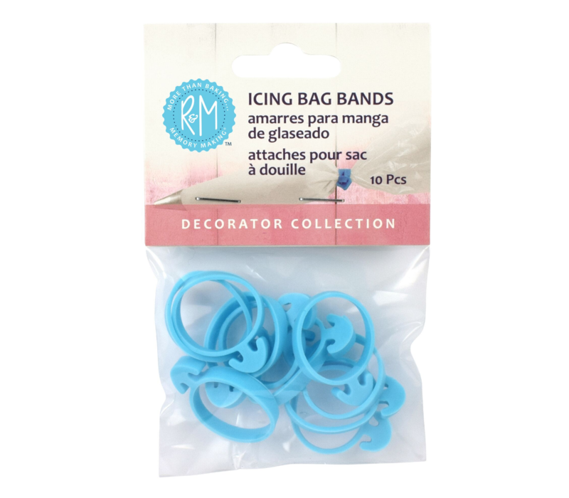 R&M Icing Bag Bands (Set of 10)