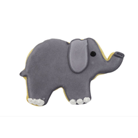 (discontinued) R&M Elephant Cookie Cutter 3.5"- Red