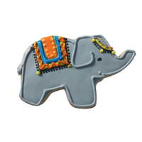 (discontinued) R&M Elephant Cookie Cutter 3.5"- Red