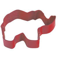 (discontinued) R&M Elephant Cookie Cutter 3.5"- Red