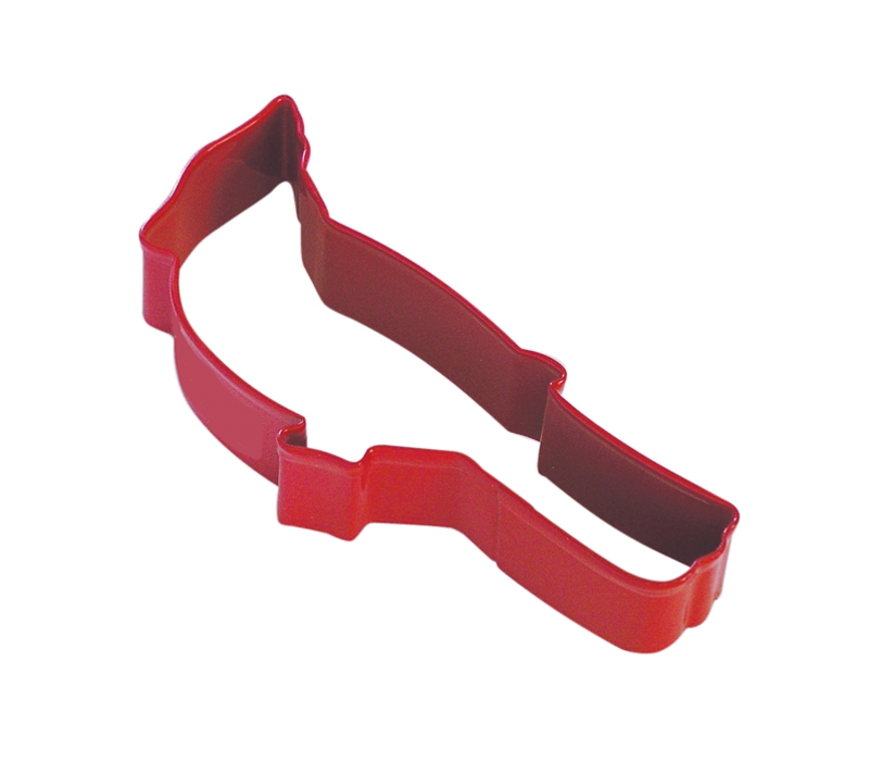 1263/RS--R&M, CARDINAL 4.5" COOKIE CUTTER RED